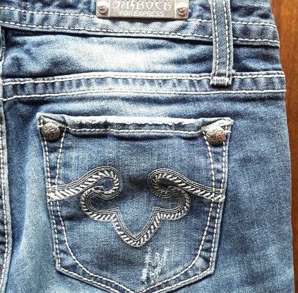 ReRock Distressed skinny jeans